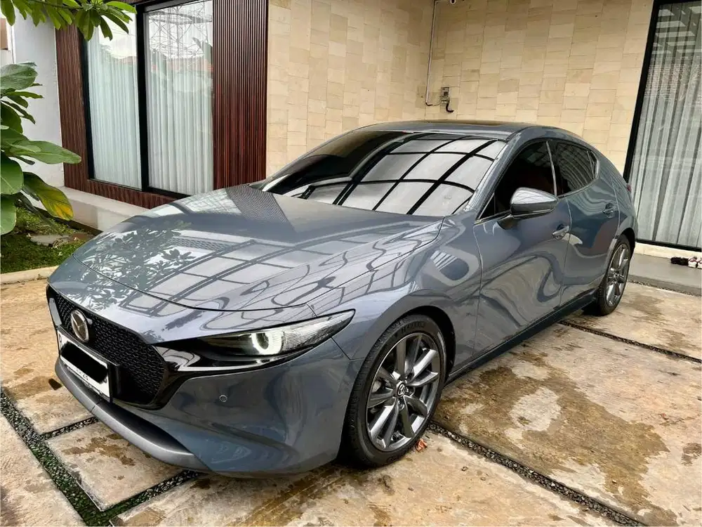 Mazda 3 Hatchback 2.0 Skyactiv 2021 Grey Abu 2020 2022 Jual Cepet Bu