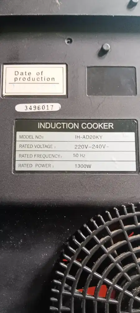 Kompor listrik viston 1300w