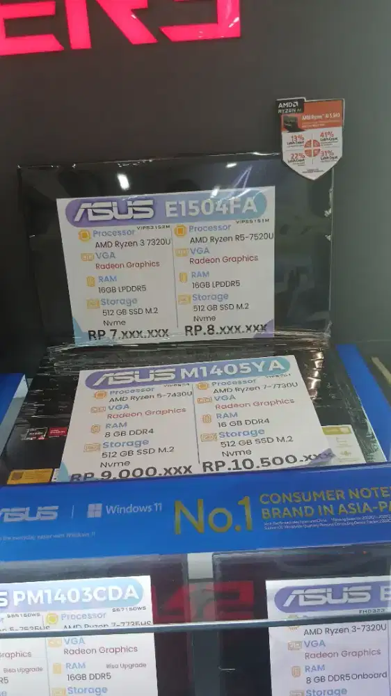 LAPTOP ASUS BARU