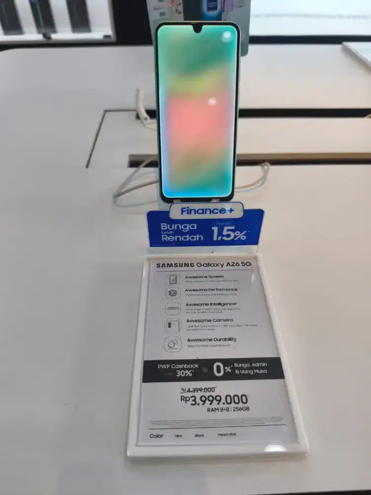 Kredit hp samsung A26 bunga 0% yess kredit