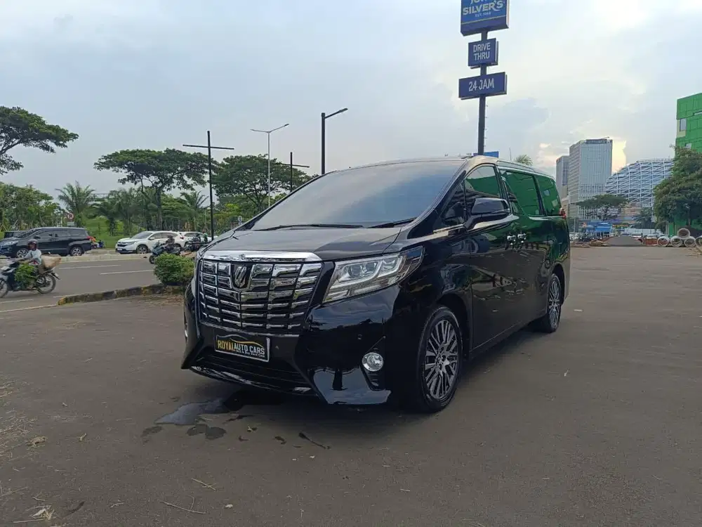 JUALCEPAT TERMURAH! Toyota Alphard 2.5 X AT 2017 MOBIL BAGUS SIAPPAKAI