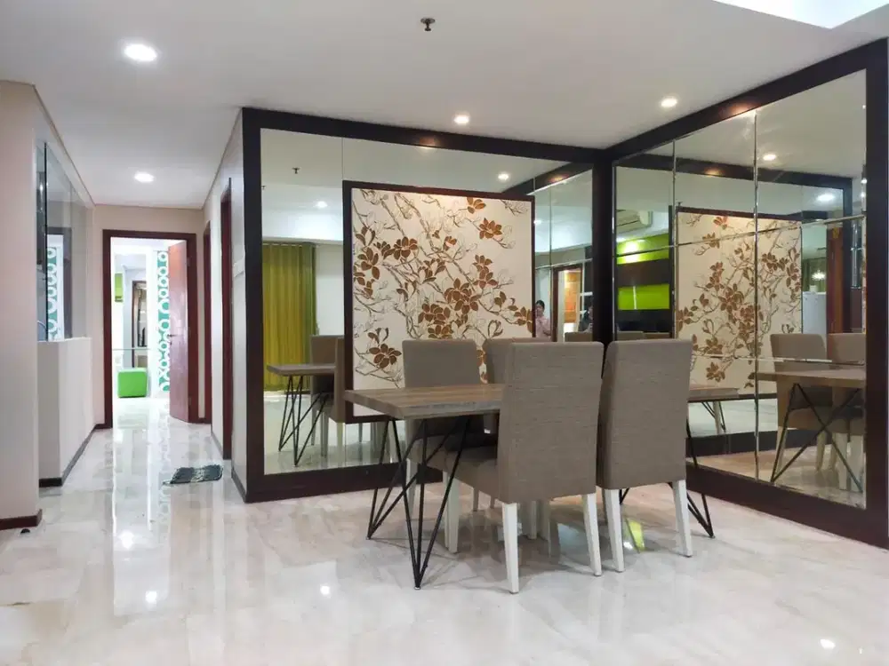 3BR furnish SIAP HUNI Apt.Royal mediterania garden dekat CP