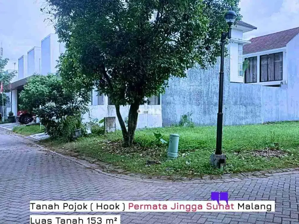 Tanah Siap Bangun Lokasi Strategis Kawasan Perumahan Permata Jingga Suhat Malang