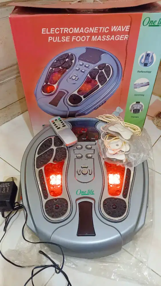 Alat Pijat Kaki Elektromagnetik Jarang pakai Normal lengkap