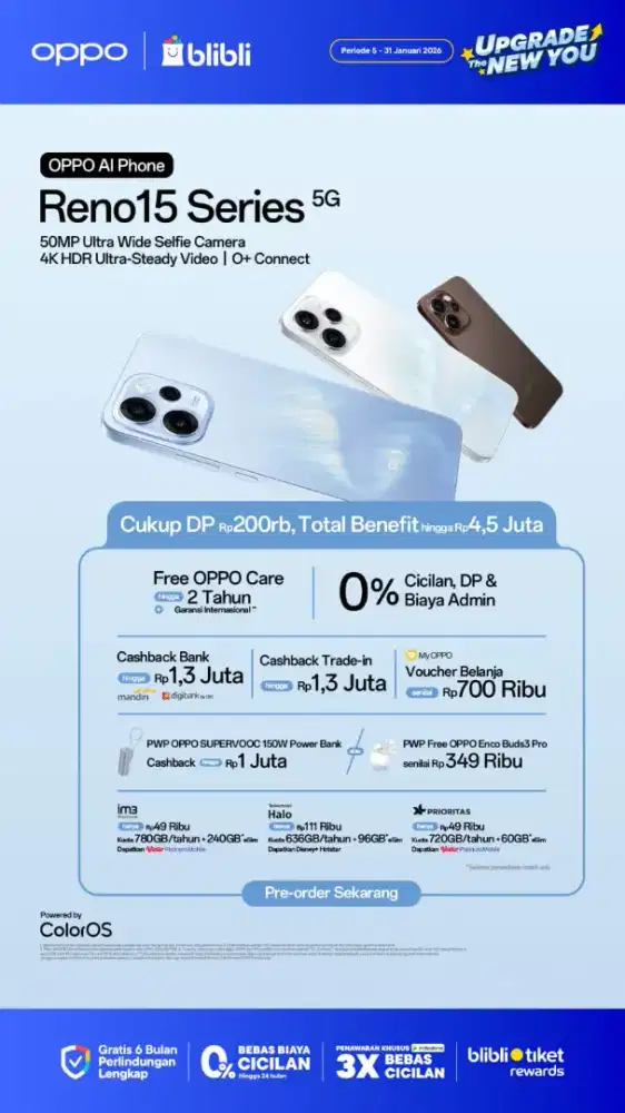 OPPO RENO 15 SERIES & VIVO SERIES