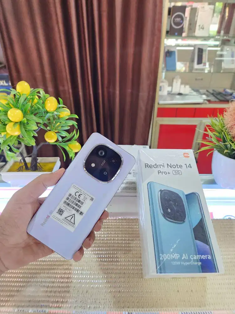 Redmi Note 14 Pro+ 5G Ram 12Gb/ 512Gb Fullset Original 100% Like New