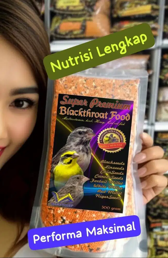 Pakan blackthroat super premium  Terbaik  500 gr