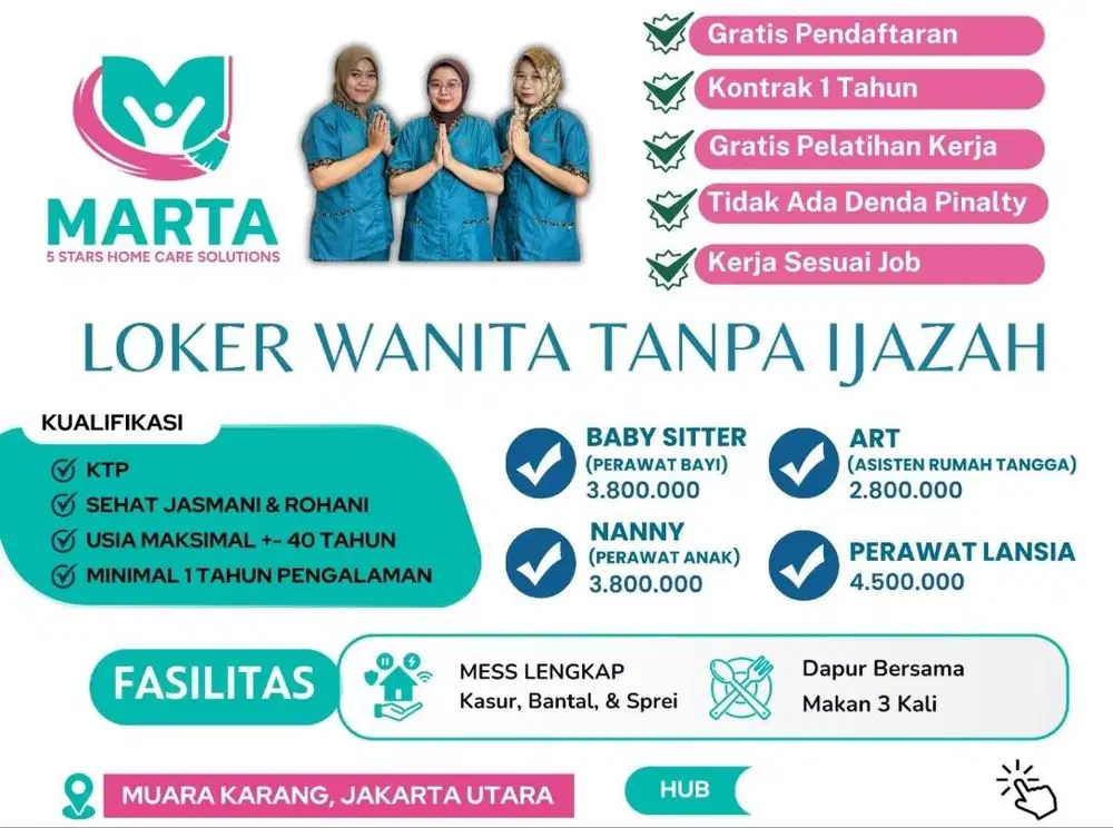 LOWONGAN KERJA TANPA IJAZAH