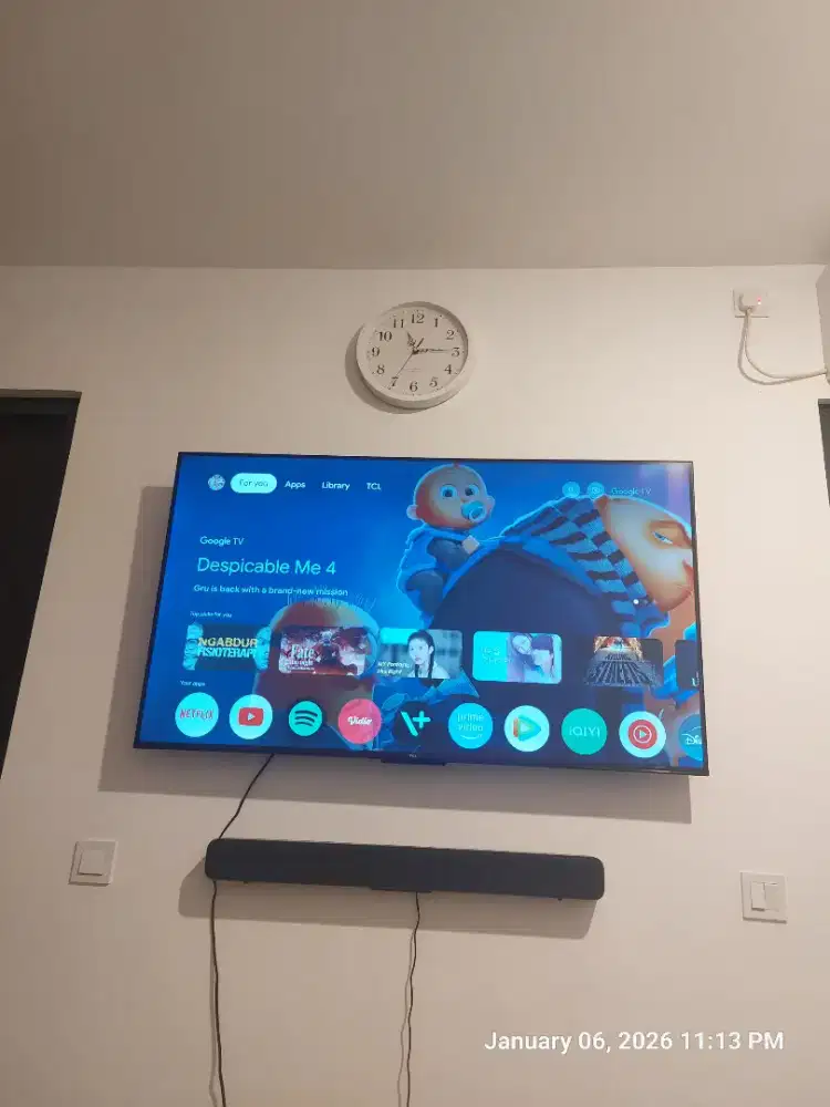 TV TCL 4K UHD Google TV