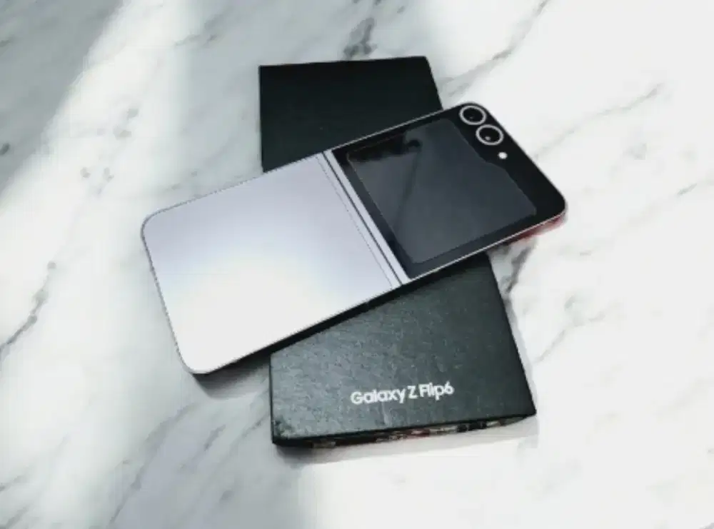 Hp samsung z flip 6 ram12 256gb 5g lte second resmi sein indonesia