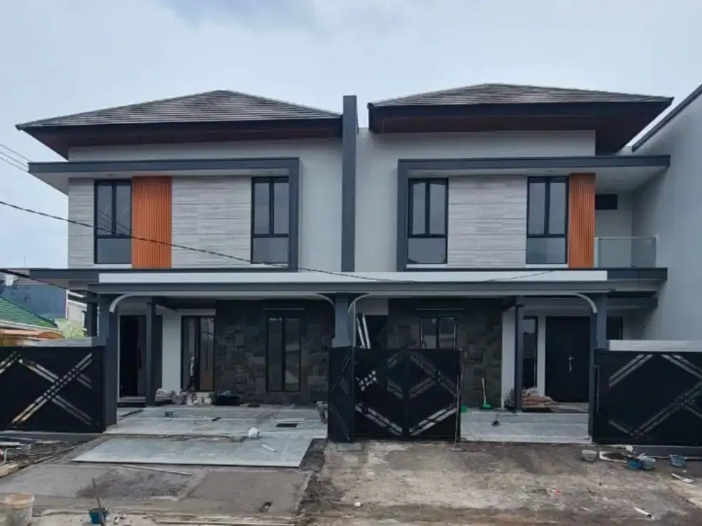 Rumah Sutorejo Prima Row 3,5 Mobil New Gress Minmalis Strategis Favorite
