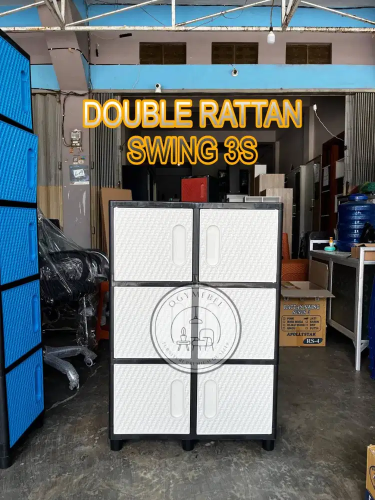 SALE LEMARI PLASTIK 6 RUANG