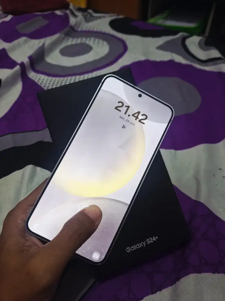 Hp samsung s24 plus versi 512gb second 5g lte original kk
