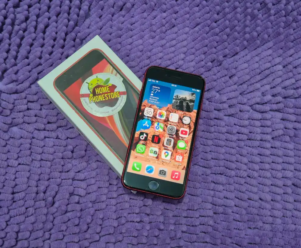 IPhone SE2 128Gb Red Ibox Indo Resmi