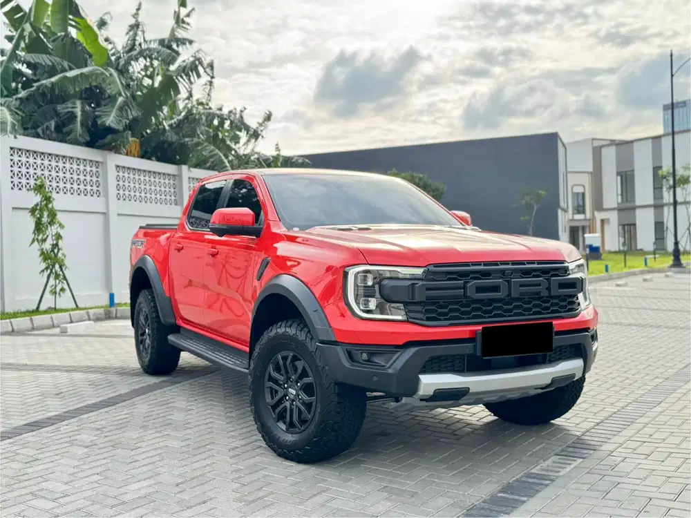 (KM 7 RIBU) Ford Ranger Raptor Diesel 4x4 Orange 2023 Like New!
