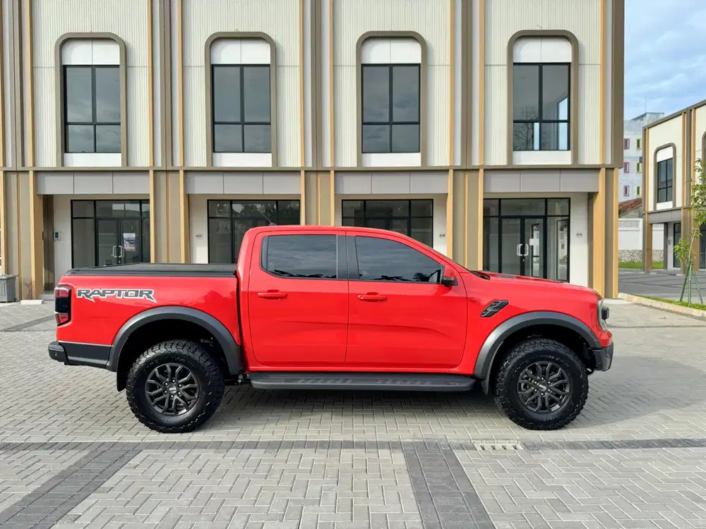 (KM 7 RIBU) Ford Ranger Raptor Diesel 4x4 Orange 2023 Like New!
