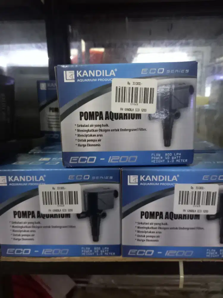 Power Head Pompa Filter Aquarium Kolam Kandila ECO-1200