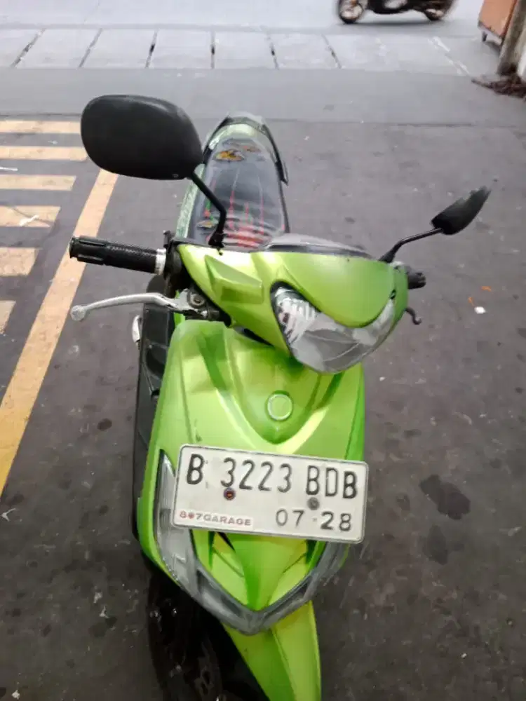 JUAL MIO SPORTY TAHUN 2010 WARNA HIJAU