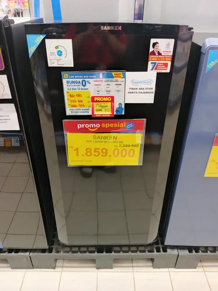 KULKAS SANKEN PROMO CICILAN TANPA DP