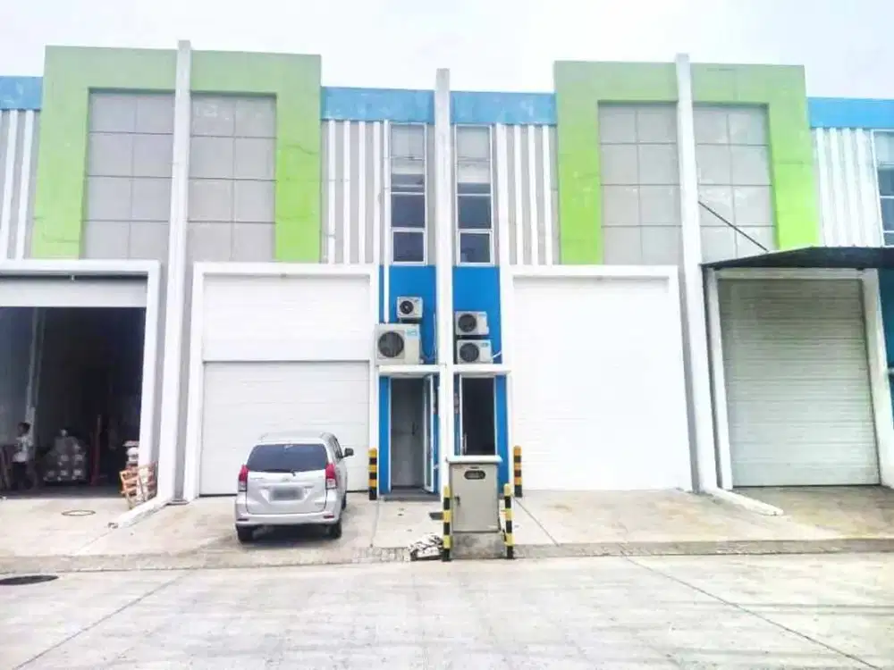 Gudang ada Kantor di Green Sedayu Bizpark Daan Mogot 12x20m SHM - Furnished Siap Kerja