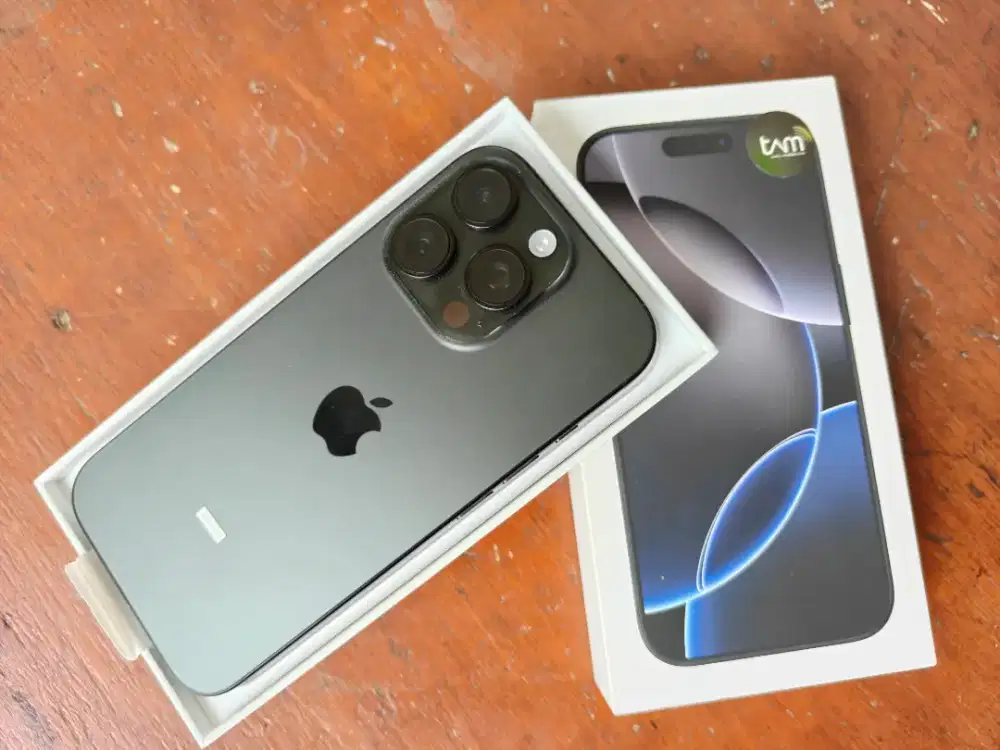 iPhone 16 Pro 256GB ResmiBox