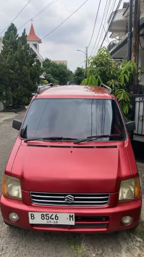 Suzuki Karimun Kotak Merah 2003 tipe GX Pajak Hidup Plat Panjang Murah