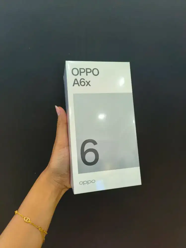 OPPO A6x New Series satujutaan Bergaransi Resmi Siap Antar