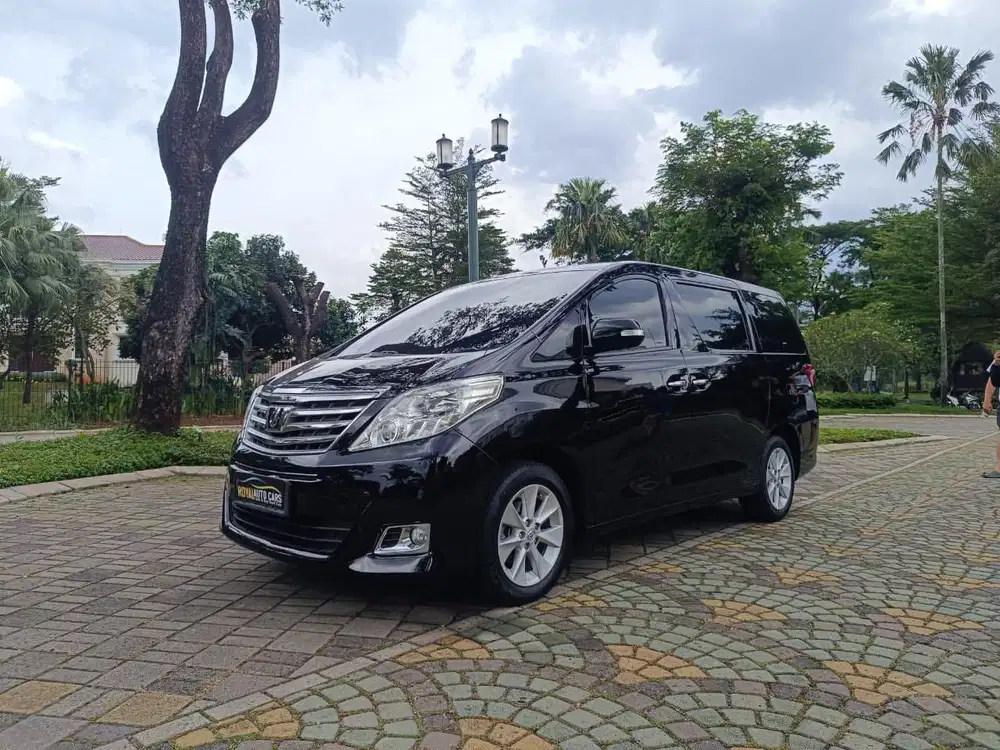 JUALCEPAT TERMURAH! Toyota Alphard 2.4 G ATPM 2014 SIAP PAKAI