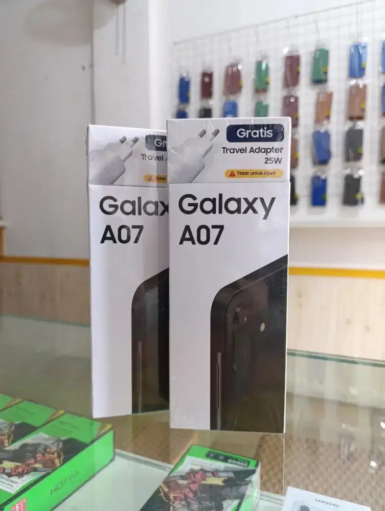SAMSUNG GALAXY A07 4/128 GARANSI RESMI CASH/KREDIT