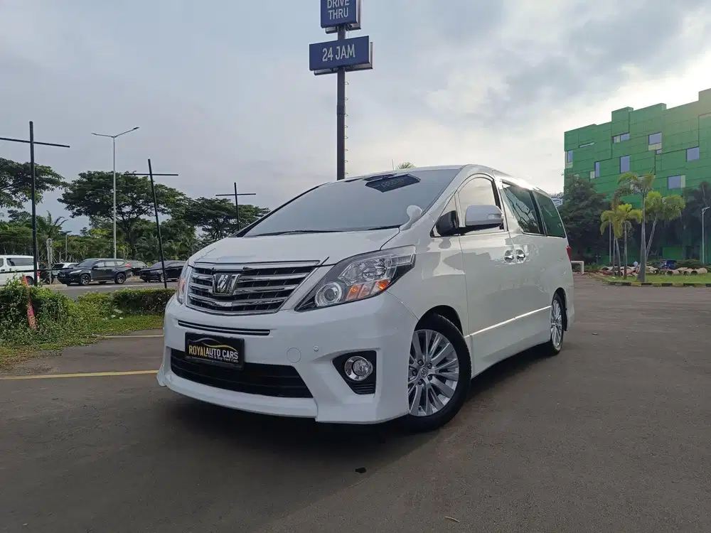JUALCEPAT TERMURAH! Toyota Alphard 2.4 SC 2013 MOBIL BAGUS SIAP PAKAI