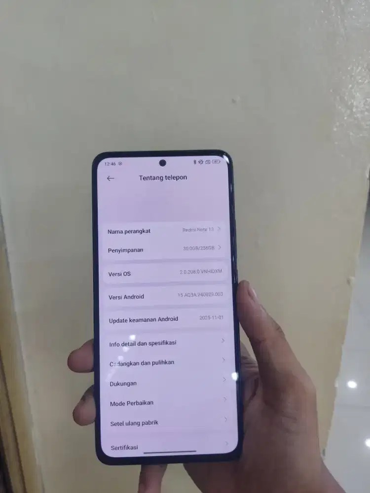 Redmi note 13 8/256 fullset
