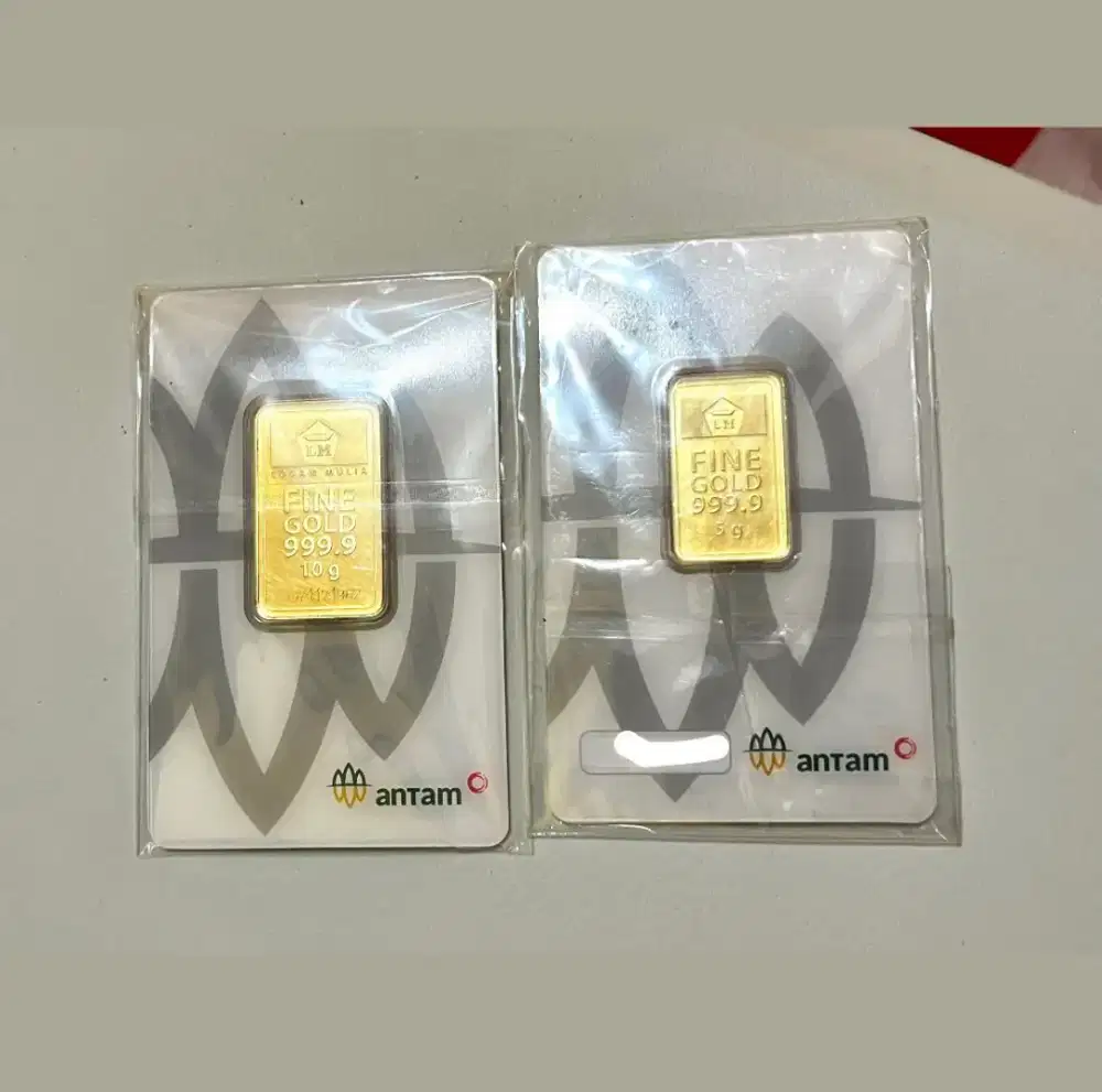LM Antam 5 gram & 10 gram