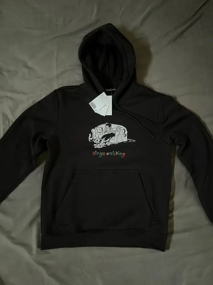 Hoodie Black H&M