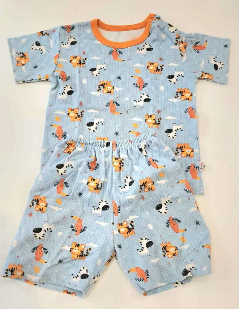 Baju Setelan Anak 3-5 tahun merk libby/velvet junior preloved