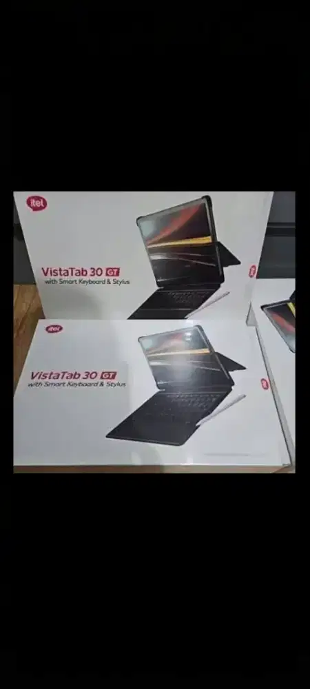 Tablet itel vista tab 30 GT bonus flipcase keyboard stylus pen