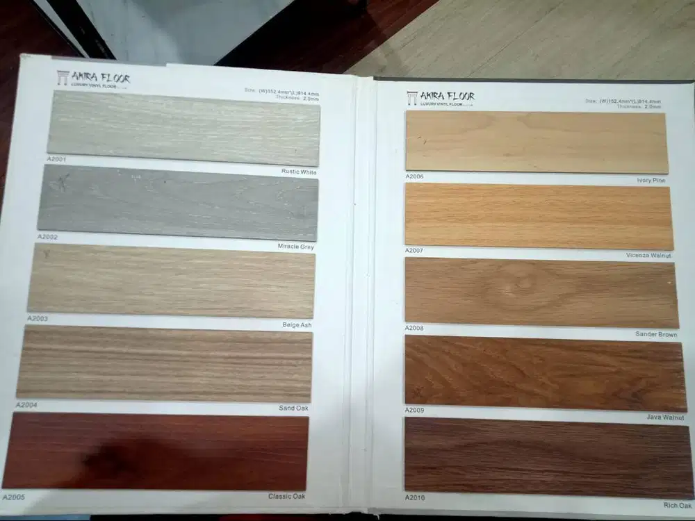 Interior Design & Pemasangan | Lantai vinyl, SPC, Parkit, Dll