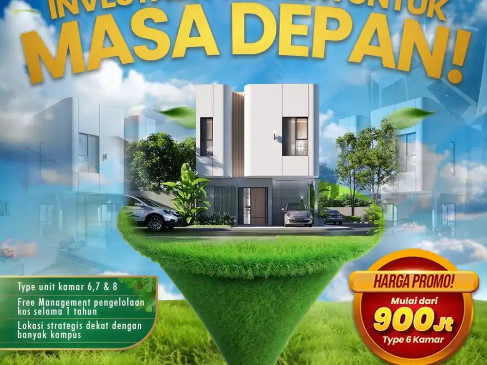 Rumah Kos Dijual di Area Kampus UIN 3 Malang Dekat UMM UNISMA DINOYO