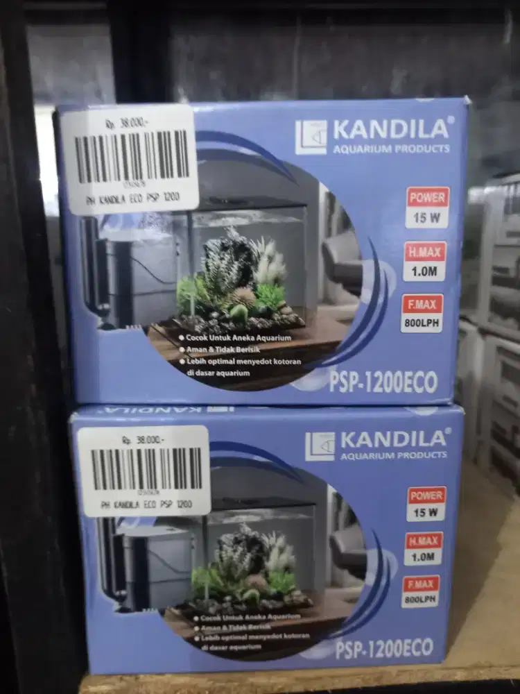 Pompa Filter Aquarium Kolam Kandila PSP-1200