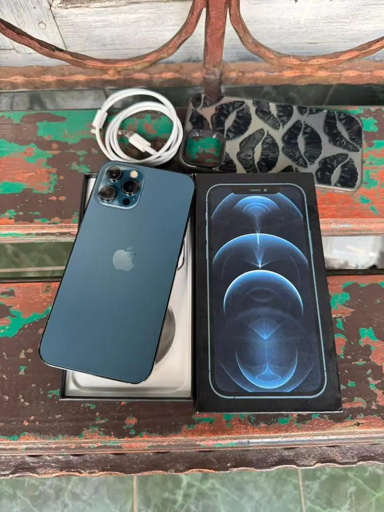 Iphone 12 Promax 128gb Pacific Blue