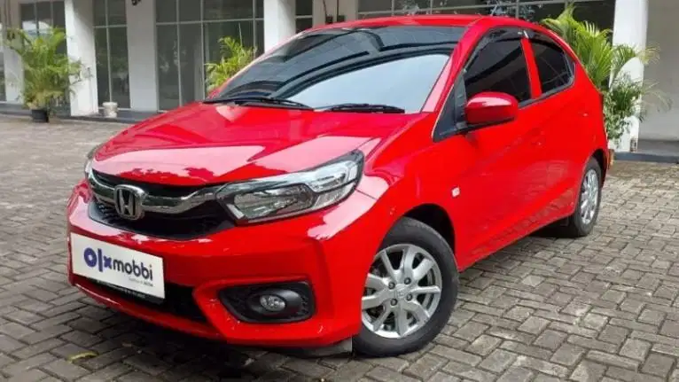 TDP 8,JT Honda Brio Satya 1.2 E Bensin-AT Merah 2021
