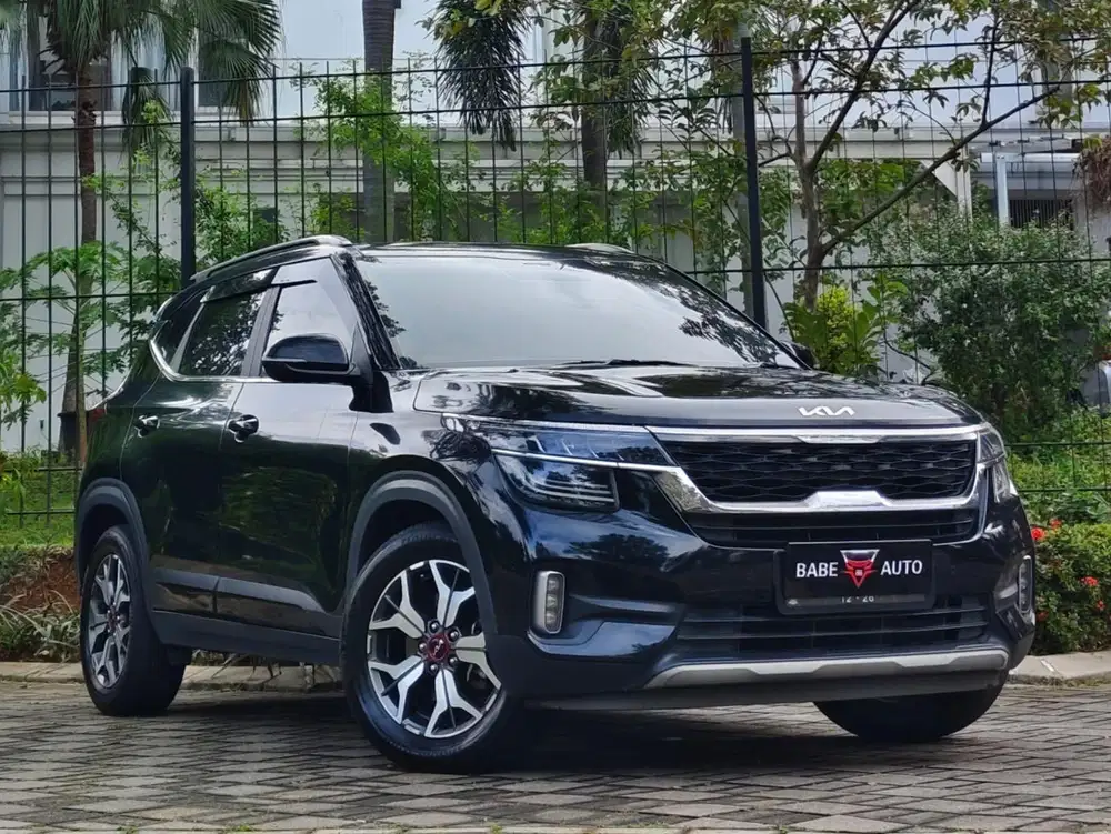 KIA SELTOS EX-plus 1.4 AT 2021 NEW LOGO BERGARANSI MESIN TRANSMISI