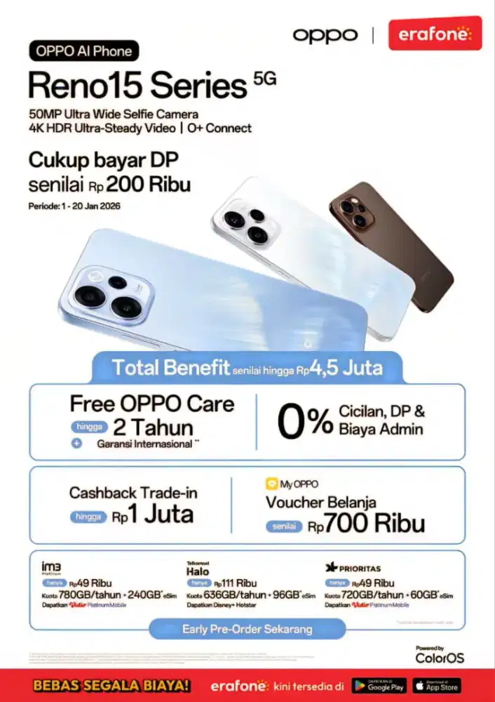 PO Oppo Reno 15 Series