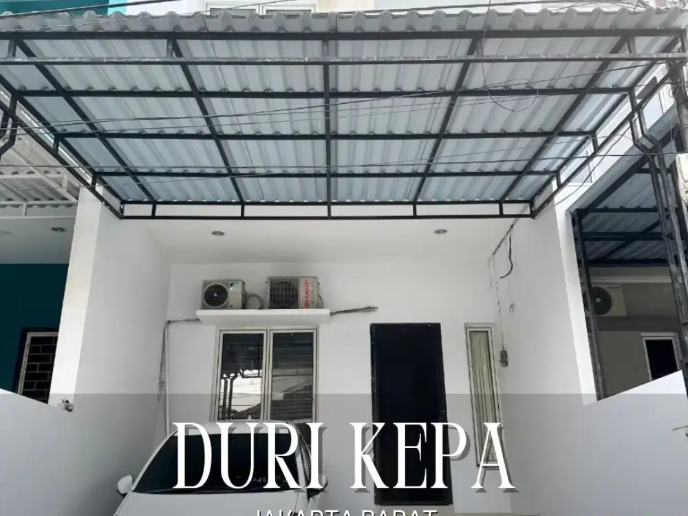 DIJUAL CEPAT RUMAH MODERN SIAP HUNI DI DURI KEPA JAKARTA BARAT