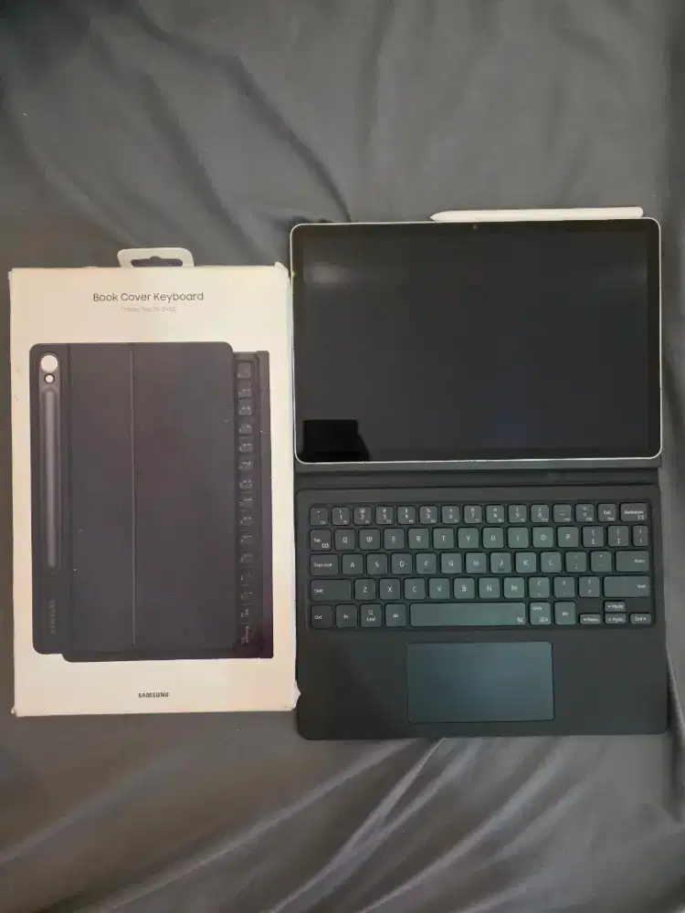 Samsung Tab S9 5G 12/256gb + keyboard ori SEIN