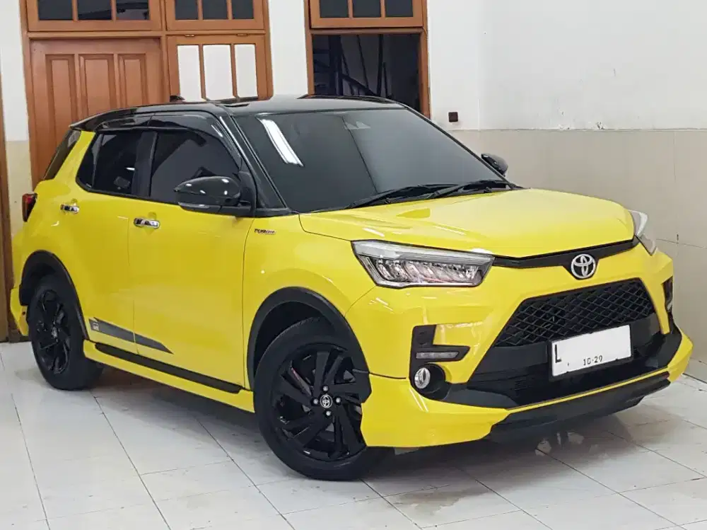 Dp20jt Raize 2021 S GR Sport TSS 1.0 Turbo CVT 2 Tone Kuning Tg1 2022