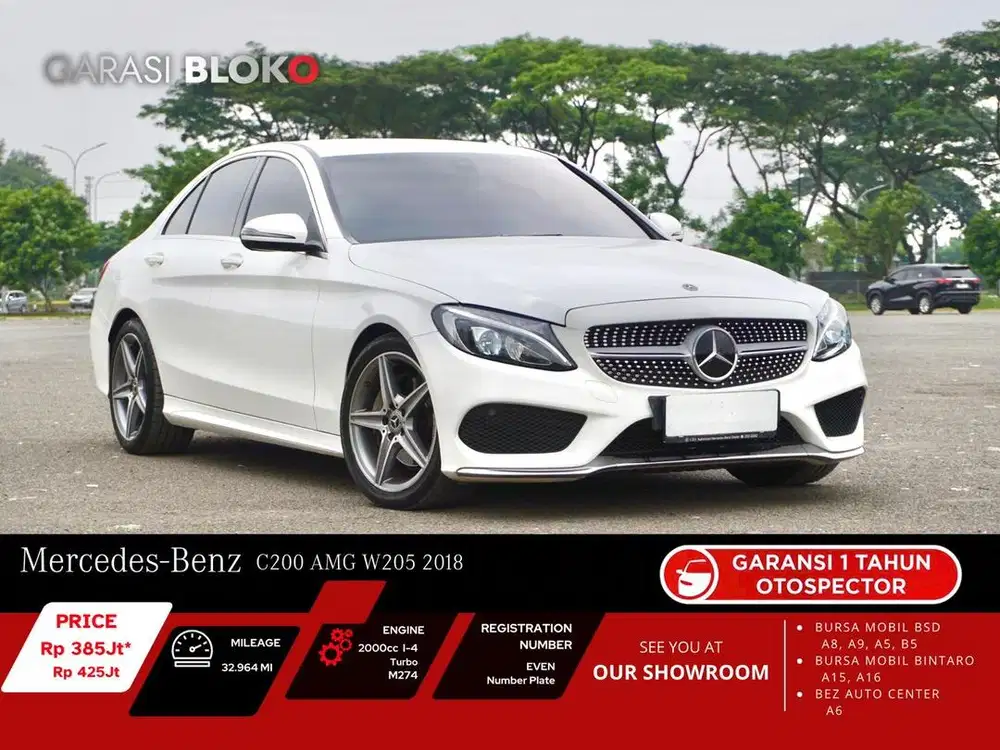 Mercedes Benz C200 W205 AMG 2018