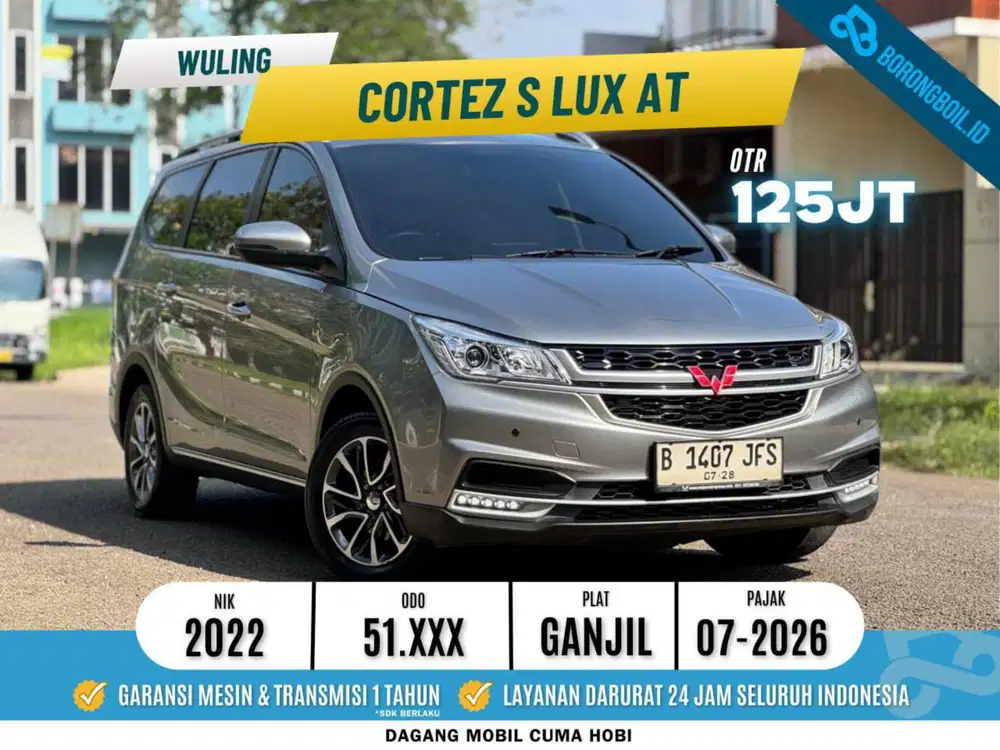 Wuling Cortez S Lux AT Abu Abu 2022
