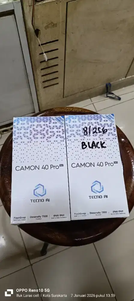 JUAL TECNO CAMON 40 PRO 5G 8/256 NEW FRESH