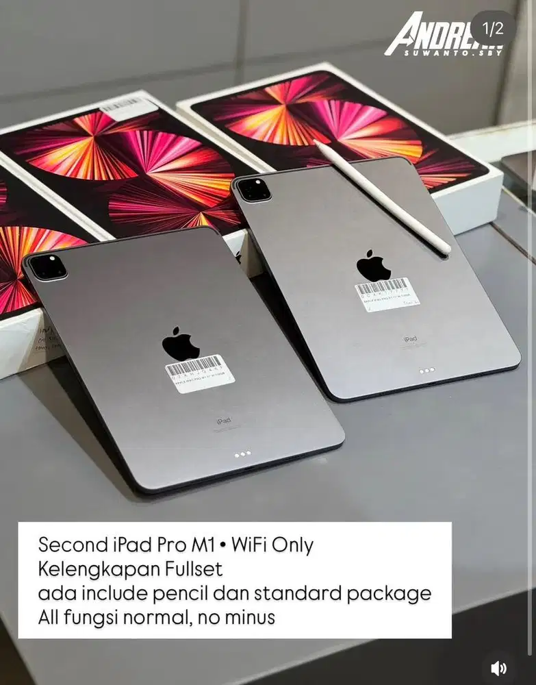 Ipad pro M1 128gb wifi only