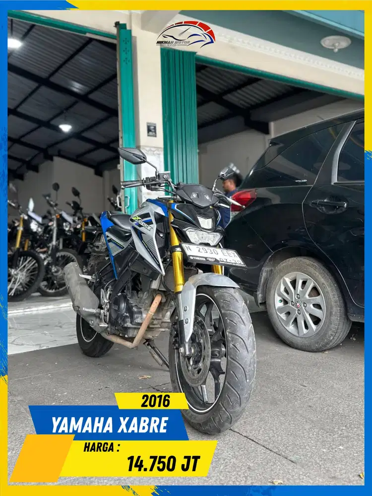 YAMAHA XABRE 2016 MESIN DIJAMIN AMAN HIKMAH MOTOR KEPUH